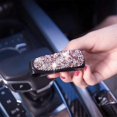 thumbnail image 3 of Glasses Holders for Car Sun Visor 2 Pack, Bling Bling Diamond Sunglasses Eyeglasses Mount with Ticket Card Clip (Pink), 3 of 4