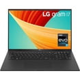 thumbnail image 1 of Laptop LG Gram 17Z90R-Q.APB5U1 17" WQXGA Intel Core i5 vPro 8GB RAM 512GB SSD Windows 11 Pro Ultraligera Color Negro, 1 of 6