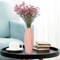 thumbnail image 2 of Raindrops  Extra Large Vase Pink Tall Artificial Table Office, 2 of 5