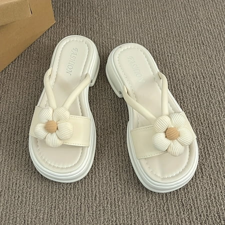 

GUMAAY Vibrant Bloom Slide Sandals - Comfortable Breathable and Adjustable Open-Toe Summer Shoes for Women - Perfect for Casual Outings Beach Trips and Outdoor Activities