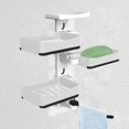thumbnail image 4 of Jabonera de 4 capas Strade Fareast Limited organizador de baño montada en la pared, 4 of 6
