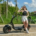 thumbnail image 2 of Ehoodax Adult Electric Scooter 3000W, 30 MPH, 30 Mile Range, 440 LB Capacity, 2 of 12