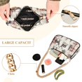 thumbnail image 2 of FORMRS Womens Shoulder Bag with Chain Strap Clutch Purse Cute Tote Handbag, Beige Deer, 2 of 7