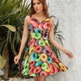 thumbnail image 7 of Fruit Loops Sundress Sleeveless Dress Summer Women Clothes Dress for Women Dresses, 7 of 7