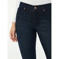 thumbnail image 4 of Sofia Jeans by Sofia Vergara Women's Sofia Mid Rise Ankle Raw Hem Jeans, Sizes 0-20, 4 of 6