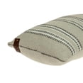 thumbnail image 3 of Oatmeal Stripe Weave Lumbar Throw Pillow, 3 of 6