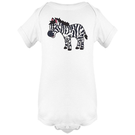 Cute Zebra Animal Bodysuit Infant -Image by Shutterstock,  6 Months