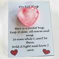 thumbnail image 1 of Daily Qaailabf Heart Shape Stone Crafts Pocket Love Gift Colored Healing Stone Home Decor Home Decor, 1 of 1