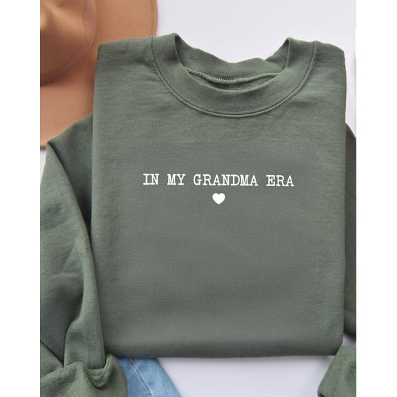 In My Grandma Era Sweatshirt, New Grandma, Nana sweatshirt, Pregnancy Announcement, Mimi Shirt, Abuela Idea, Granny Tee, F2122 Tshirt All Size S-5XL