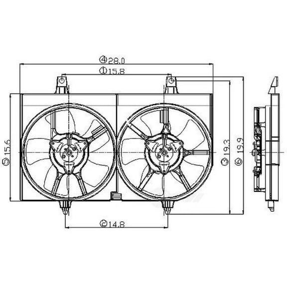 Engine Cooling Fan Assembly