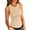 Apricot, variant on Women Tank Top Sleeveless Basic Top Shirt Slim Knit Ribbed Racerback Blouse 3xl Womens Tops Sleep Top 3x Shirts for Women Athletic Wear for Women Training Performer Top Camisole Stretchy