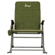 Slumberjack Moose Meadow Rocker Adult Camping Chair, Green