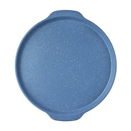 The Pioneer Woman 16-Inch Aluminized Steel Nonstick Pizza Pan, Blue Speckle