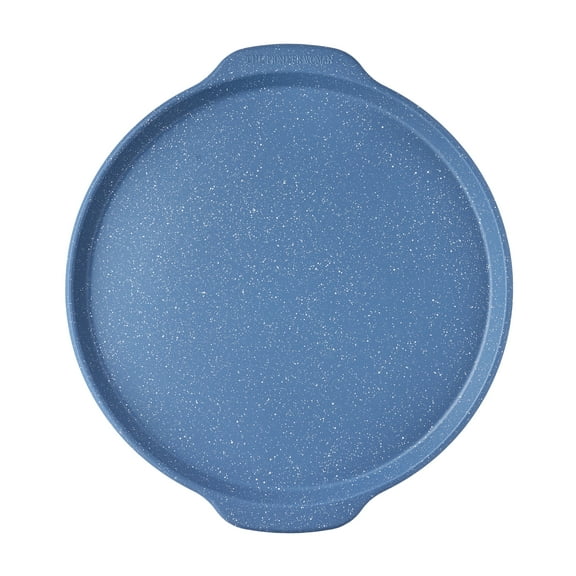 The Pioneer Woman 16-Inch Aluminized Steel Nonstick Pizza Pan, Blue Speckle