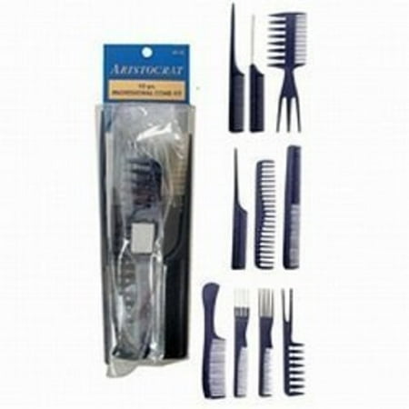 - Aristocrat 10 Piece Professional Comb Set