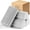 Gray, variant on 4-Pack Damp Clean Duster Sponge,Gray Damp Dusting Sponge,Duster Baseboard Cleaner Sponge with Ridges,Reusable Wet Duster Sponge,Household Cleaning Sponges for Blinds,Window Track Grooves