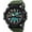 Military Green, variant on Men's Digital Sports Watch, Military Waterproof Watches LED Screen Large Face Stopwatch Alarm Wristwatch