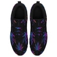 thumbnail image 2 of Marijuana Leaf Shoes for Men Women Running Sneakers Breathable Casual Sport Tennis Shoes Gift for Him Her Black Size 9, 2 of 5