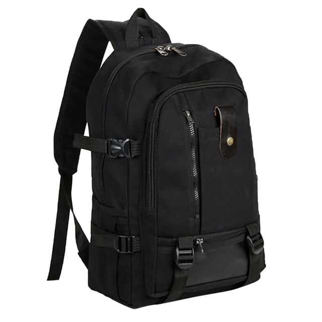 Mochila unisex de lona para la escuela, mochila de mano, mochila de viaje extragrande, expandible, para fin de semana, para hombres y mujeres, mochila de vuelo ligera e impermeable de 40 l.