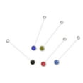 thumbnail image 3 of Body 10PCS Navel Belly Button Ring Pregnancy Maternity Flexible Clear Long Belly Button Rings Navel Retainer Body Piercing, 3 of 7