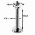 thumbnail image 3 of 18G Earring Lip Ring Zircon Helix Tragus Piercing Cartilage Stud Body Jewelry, 3 of 5