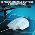 thumbnail image 4 of Mouse para Juegos SOLAKAKA SM809 MMO 24000 DPI 16 Botones Programables RGB, 4 of 8