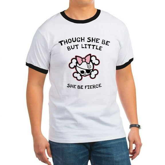 CafePress - She Be Fierce Ringer T - 100% Cotton Ringed T-Shirt