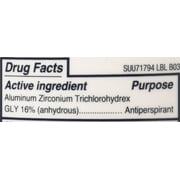 Sure Anti-Perspirant Deodorant Invisible Solid Unscented 2.60 oz (Pack of 2)