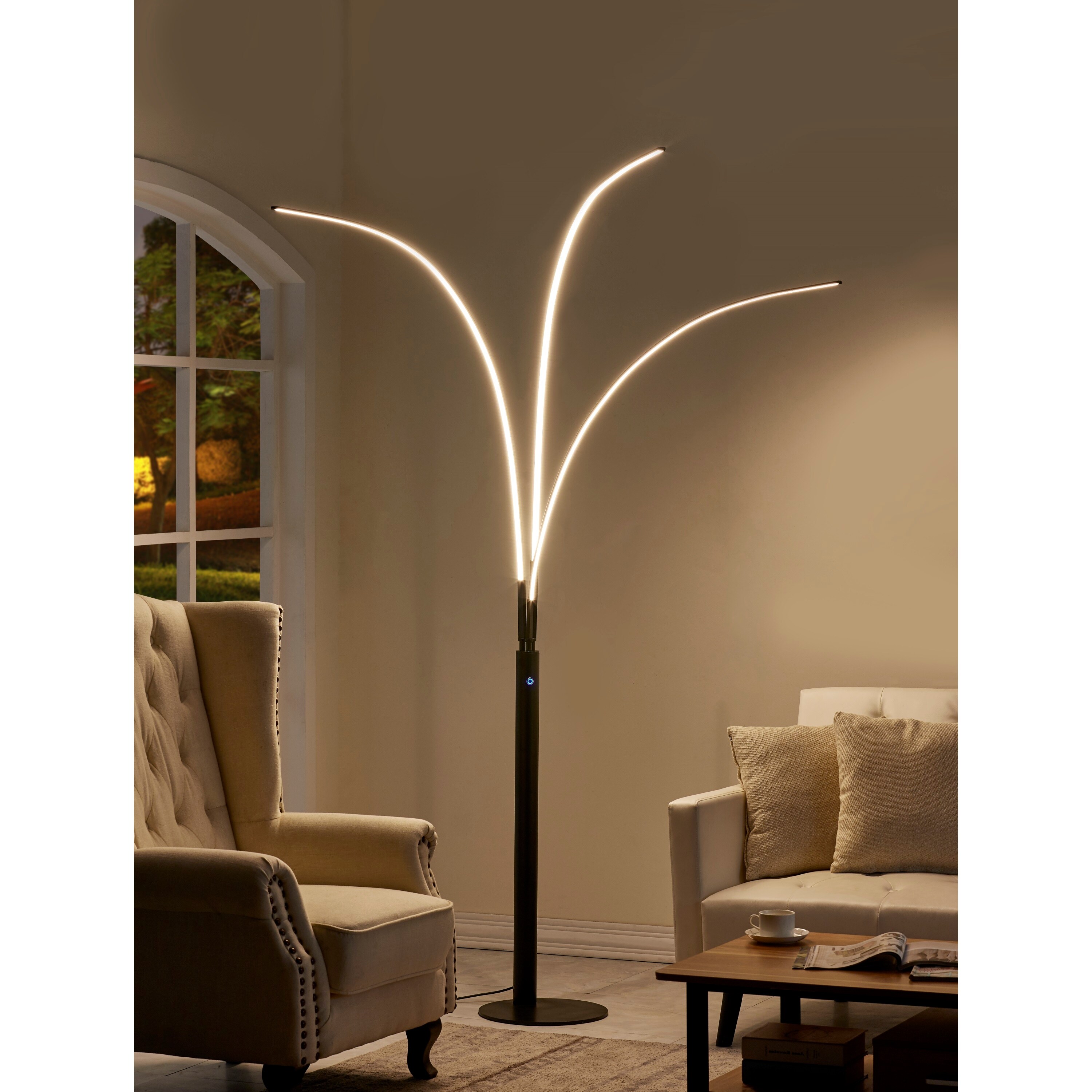 aurora ambiance led floor lamp