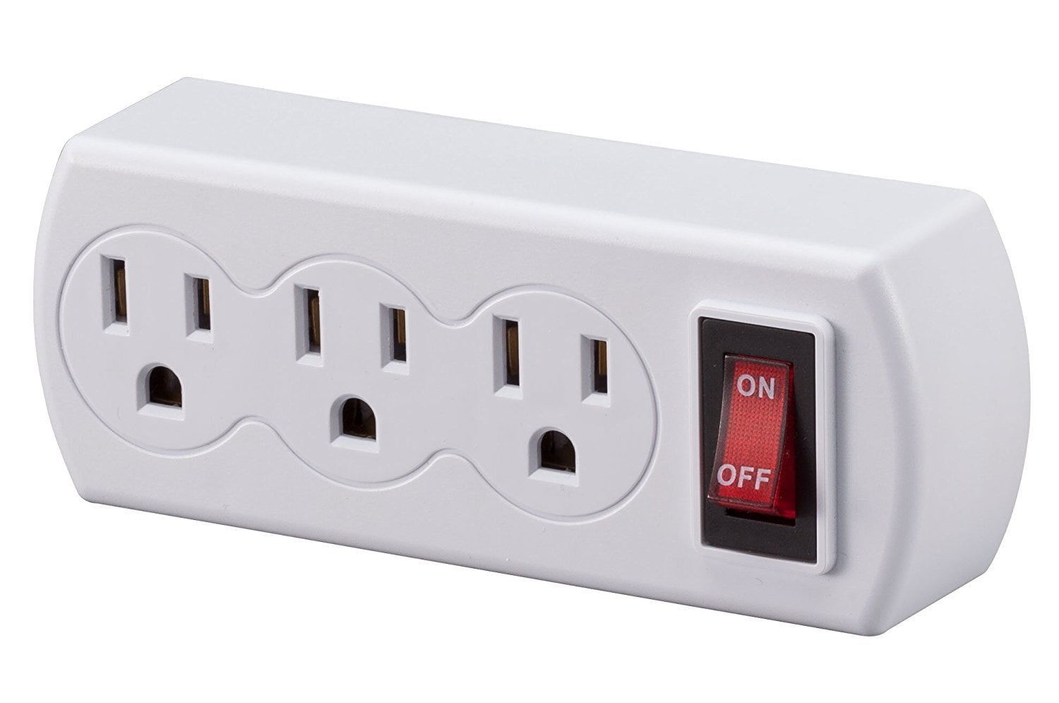 WalterDrake 3 Plug Outlet Switch
