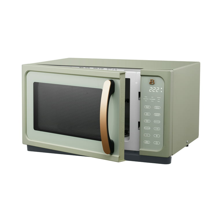 green microwave oven