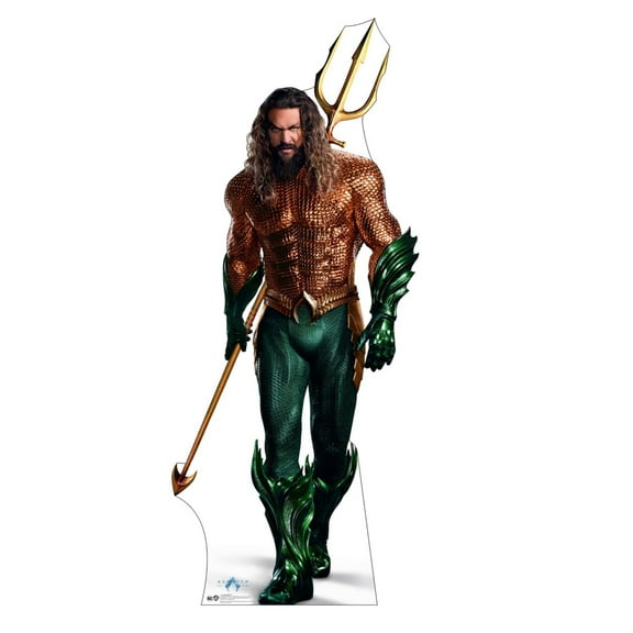 Advanced Graphics 5338 83 x 35 in. Aquaman Life-Size Cardboard Cutout