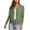 Blackish Green #726, variant on Bovemsi Women's 2025 Summer Knit Cardigan - Long Sleeve V Neck Button Down, Lightweight Open Front Casual Fashion Sweater Shrugs