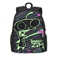 thumbnail image 2 of Invader Zim Gir Laptop Backpack School Bag Large Capacity Casual Daypack Student Satchel Bookbag Outdoor Knapsack Rucksack, 2 of 8
