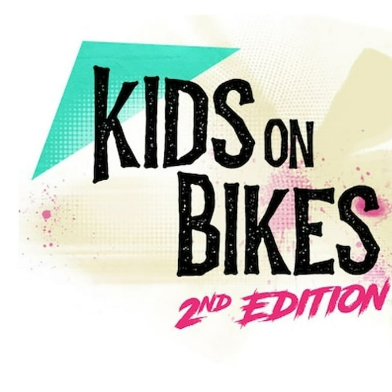 Renegade Game Studio: Kids on Bikes Core Rulebook 2nd Edition - RPG Softcover Book, Live & Let Ride, Tabletop Roleplaying Game, Aged 13+, 2-6 Players Renegade Game Studio: Kids on Bikes Core Rulebook 2nd Edition - RPG Softcover Book, Live & Let Ride, Tabletop Roleplaying Game, Aged 13+, 2-6 Players