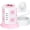 Pink, variant on Tower Power Strip with Surge Protection | 8 AC Outlets + 4 USB Ports | 16AWG/ 6.5 Ft Extension Cord with Multiple Outlets | Space-Saving Design for Office & (1625W, 1050J)