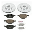 thumbnail image 3 of PowerStop Front Z23 Evolution Sport Carbon-Fiber Ceramic Brake Pad and Drilled & Slotted Rotor Kit Fits: BMW Select Models K6144, 3 of 10
