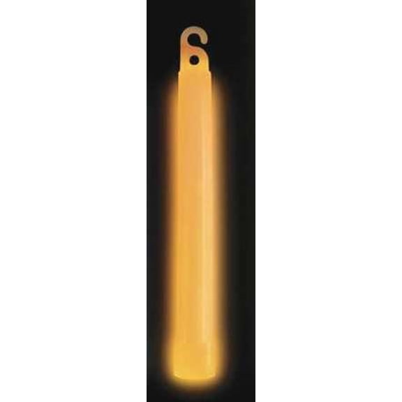 Lightstick,Orange,12 hr.,6 In. L,PK10 9-08005B