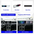 thumbnail image 2 of MOOKAKA Dual 12.3 inch Carplay Screen/Radio/Multimedia Player for Volkswagen Sagitar 2023 Universal Car Navigation/GPS Upgrade Headunit Android Display 1080P Touch Screen Replace System, 2 of 13