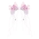 thumbnail image 1 of Diadema con orejas de para Día de Acción de , accesorios fotográficos de Halloween para niñas Rosa Blanco, 1 of 6