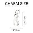 thumbnail image 3 of Large White Ribbon Necklaces, 3 of 3