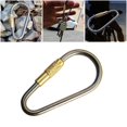 thumbnail image 4 of Mosquetones de , aleación de Mosquetón de bloqueo Clip para lvero de mosquetón en puerta hamacas Macarena Clip de carabiner, 4 of 8