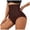 Brown, variant on Body Shaper Tummy Control Shapewear Underwear High Waisted Shaping Briefs Panty Girdle (Black, XL)
