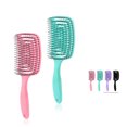 thumbnail image 4 of Graflsoa Eco-Friendly Hollow Hair Comb with Massage Function, Multi-Purpose Styling Tool for All Hair Types, OPP Packaged in Vibrant Green, 4 of 7