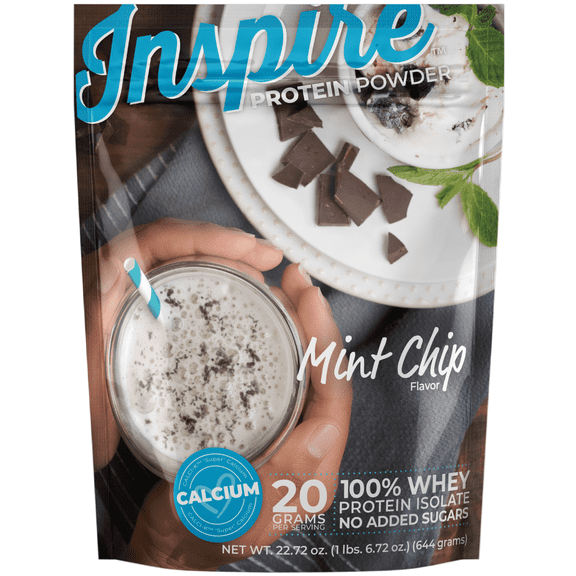 Inspire Mint Chip Protein Powder by Bariatric Eating