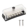 thumbnail image 1 of Terminal Bus Bar,100A 32V 12 Terminal Power Distribution Block Marine Battery Busbar Terminal Block Breakthrough Technology, 1 of 5