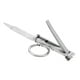 thumbnail image 3 of Cortaúñas profesionales plegables - Cortaúñas para uñas gruesas - Cortaúñas para pies - Cortaúñas para uñas - Alicates para uñas de material acero Yuyangstore Nail Clippers Cutter, 3 of 6
