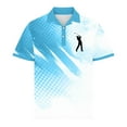 thumbnail image 5 of BiZtdJrK Men's Short Sleeve Polos Shirts Geometry Printed Button Collar Golf Tshirt Big and Tall Business Casual Tops, Sky Blue, XXXXL, 5 of 6