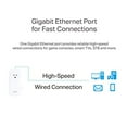 thumbnail image 5 of TP-Link AV2000 Powerline Adapter - 2 Gigabit Ports, Ethernet Over Power, Plug&Play, Power Saving, 2x2 MIMO, Noise Filtering, Extra Power Socket for other Devices, Ideal for Gaming (TL-PA9020P KIT), 5 of 5