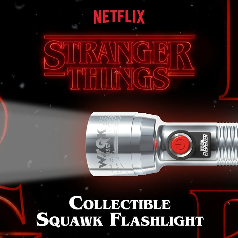 Netflix Stranger Things Energizer Squawk Retro LED Flashlight